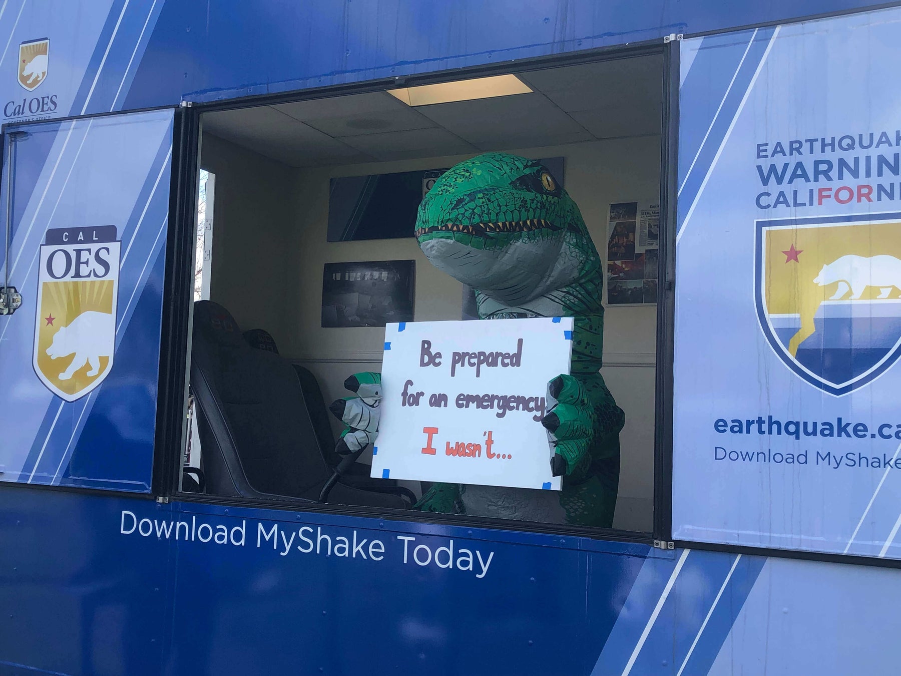 A HAPPY RIDER SET TO EXPERIENCE THE QUAKE COTTAGE- Find a quake cottage near you