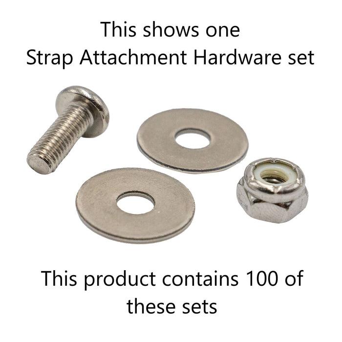 Strap Attachment Hardware BUNDLE (Qty 100)