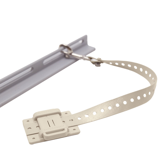 Fastening Rail Quick Release Fastener, Max. 100lbs, Seismic Mitigation, putty, stp-201-29b-py