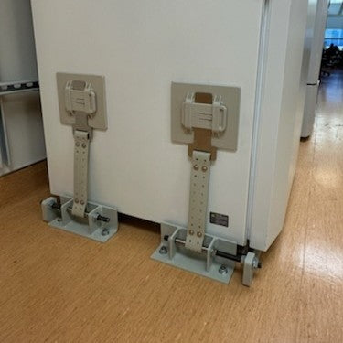 Extra Heavy Equipment Fastener with Snubber (Floor Anchorage - Max 2000 Lbs.)