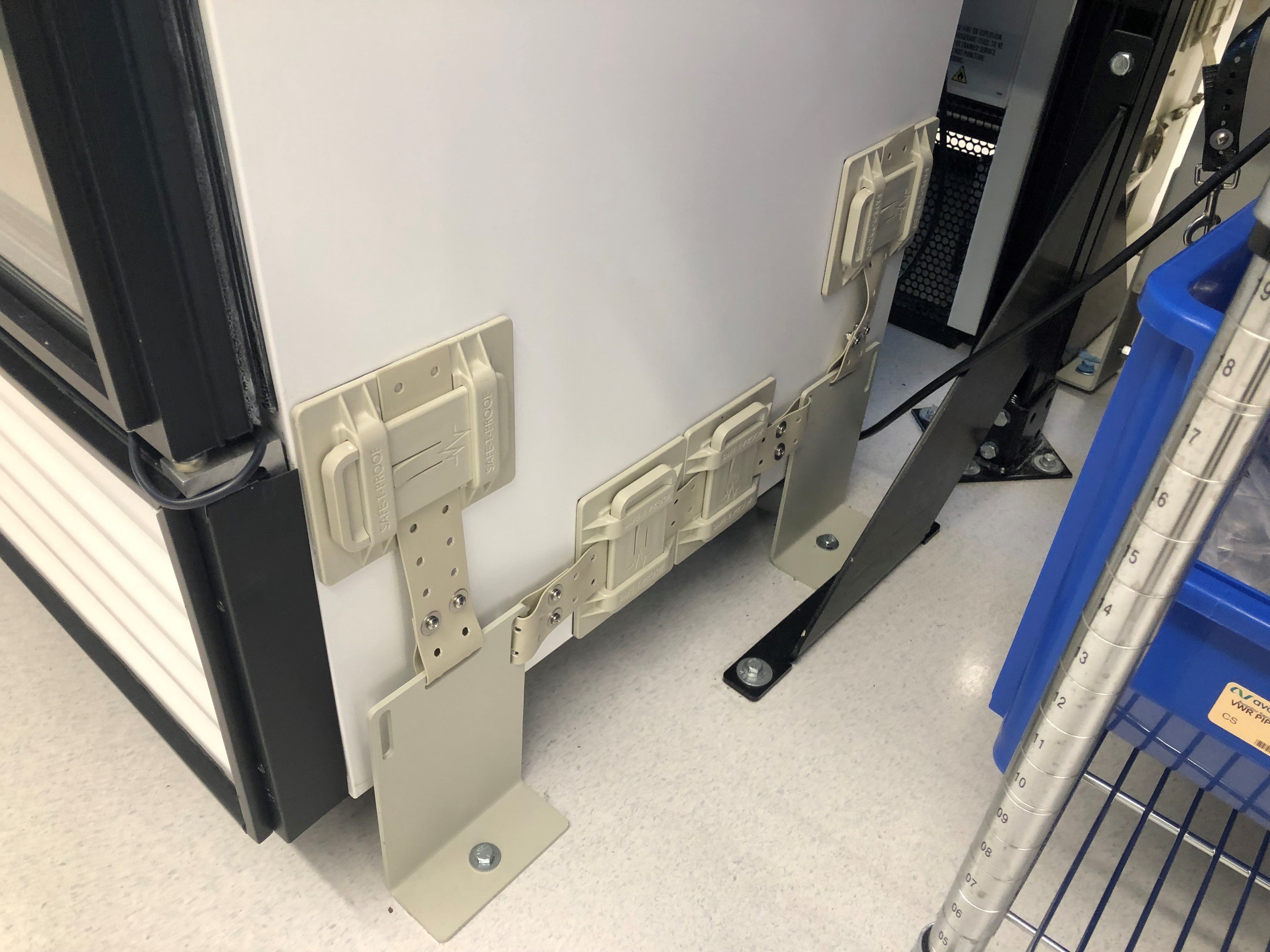 Refrigerator H-Bracket Anchorage Kit (Floor Anchorage - Max 1200 Lbs.)