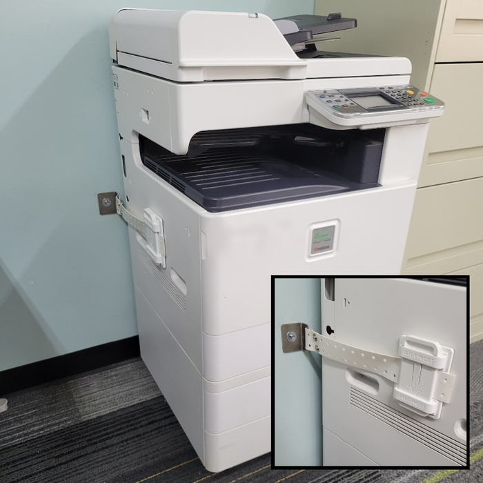 Floor Copier & Laser Printer Fasteners (Wall Anchorage - Max 400 Lbs.)