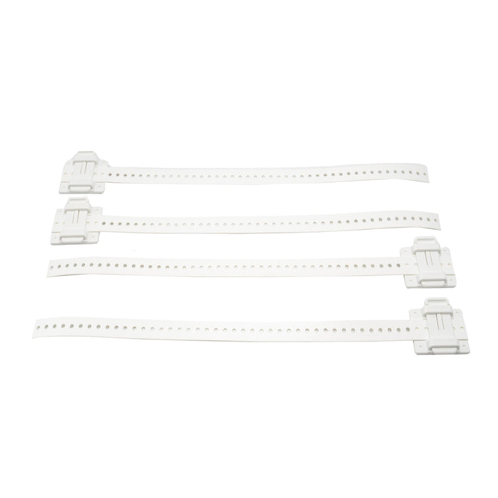 Washer & Dryer Appliance Fastening Kit - 2 FLOOR UNITS (Wall Anchorage - Max 400 Lbs. Each)