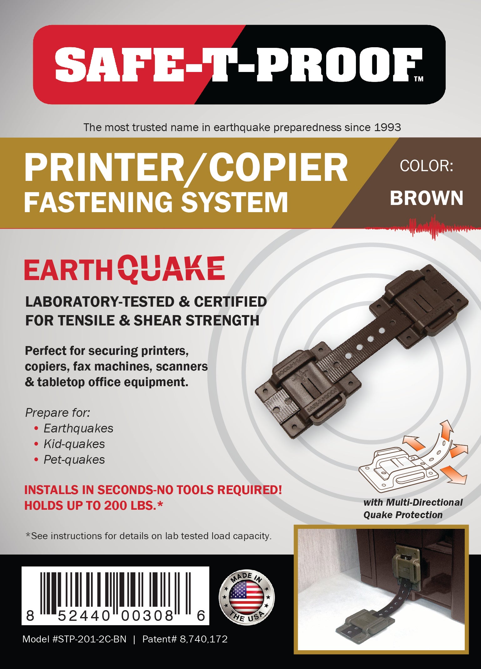 Copier Insert Copiers & Printers - SAFE-T-PROOF