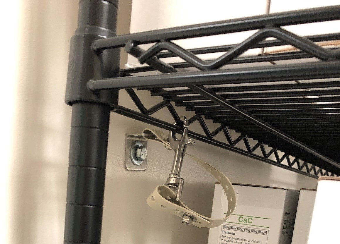 Storage Rack Fastening Kit | Earthquake Safety Fasteners - SAFE-T-PROOF