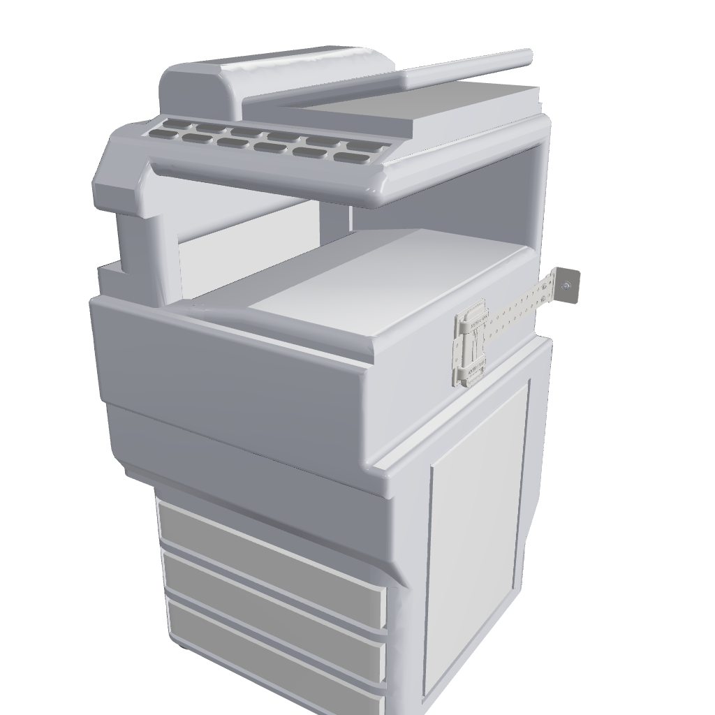 Floor Copier & Laser Printer Fasteners (Wall Anchorage - Max 400 Lbs.)