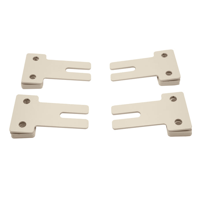 Fork Brackets for Free-Standing, Leveling-Leg Equipment (Floor Anchorage - Max 1000 Lbs.)