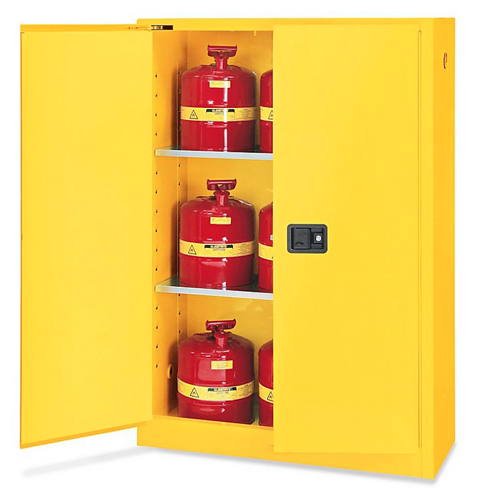 Heavy Flammable Cabinet Fastening Kit, Safely Secure, Hazardous Materials, Intact Fire Rating, stp-202-16c